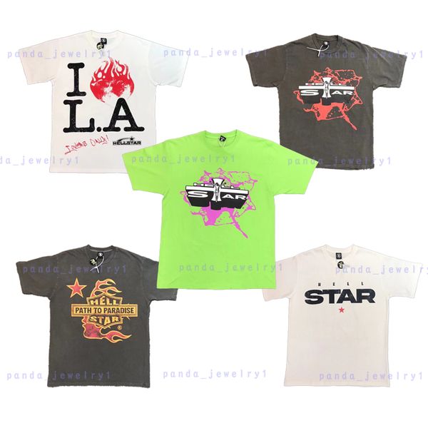Hellstar Camiseta de manga corta para hombre Plus Hellstar Studios Global Tee Cross Camiseta para hombre Camiseta de manga corta para mujer Ropa de alta calidad Street Loose Hip Hop Fashion T-shirt