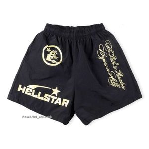 Hellstar Shorts diseñador de moda para hombres Flous desplazamiento Flower informal