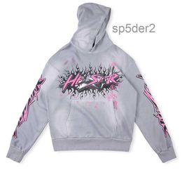 Hellstar Studios Bat Rapper Hip Hop Street Hommes à capuche Designer Sweats à capuche pour femmes Pull Vêtements masculins Sports Run I80V JSIF