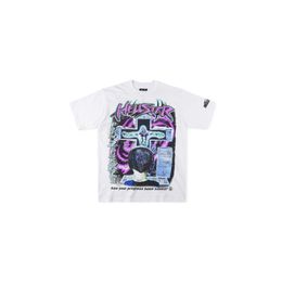 Camiseta Hellstar 2024 Camiseta de diseñador para hombres y mujeres Moda Hip Hop Path 2 Camiseta en línea Onda de radio funcional para niños Camiseta de manga corta de algodón puro para hombres y mujeres