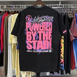 Hellstar t-shirt HELLSTAR chemise hommes femmes vêtements de créateur dessin animé graphique Punk Rock hauts été haute rue Streetwear