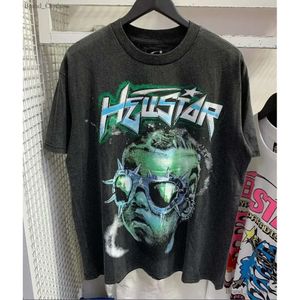 Hellstar T-shirt High Street Hip Hop Alphabet Imprimer pour Chemise d'été Hommes Designer T Femmes Hommes Oversize Tshirt Femme Homme Tee Vêtements Graffiti Lettrage Vintage 608