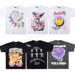 Hellstar T -shirtontwerper T -shirt t -shirt grafische tee kleding kleding hipster street graffiti tee letters folie print vintage zwarte losse maat s -xl