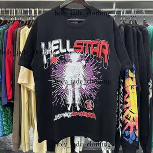 Hellstart Shirt Designer T-shirt Hellstart T-shirt de haute qualité HELLSTARSHIRT MEN COSS SUMBRES COUPLES DE MODE COTTON TEE FEMMES COURT