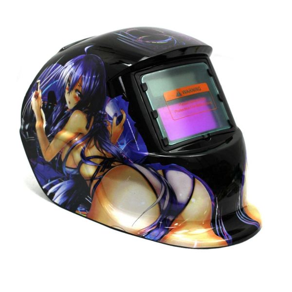 Máscara de Soldadura eléctrica helm, casco ajustable con oscurecimiento automático, lente de soldadura, equipo de protección para electricista, máscara protectora