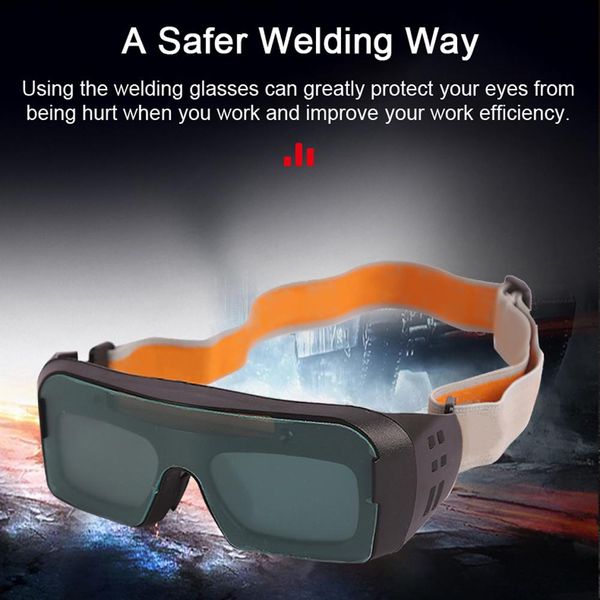 Gafas de soldadura helm, gafas protectoras de seguridad para soldadores, energía Solar, oscurecimiento automático, soldadura por arco de argón, gafas de soldadura eléctrica