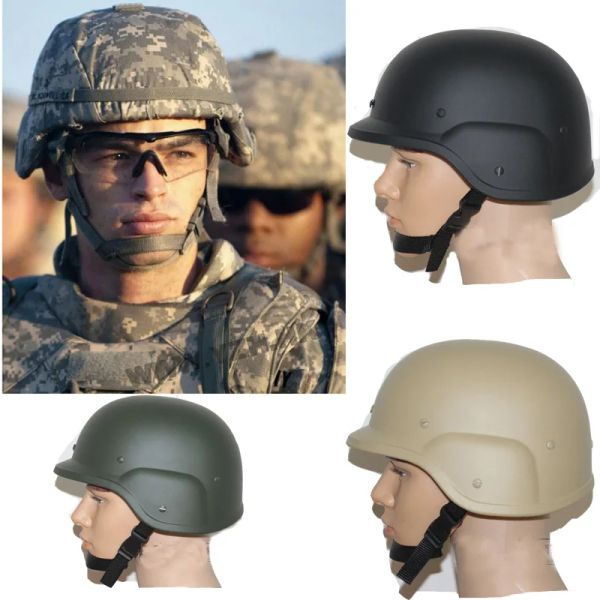 Casco Nuevo US Tactical M88 Casco/Dos suspensión/esponja Forrada COMBAT CS COMBAT Pintball Airsoft Base Jump Helmet 3 Colors