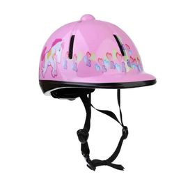 Casques enfants réglables grimpant des enfants chapeau de chevaux / casque de protection de tête de tête de protection du chapeau de sécurité - diverses couleurs4ia36nogm31f