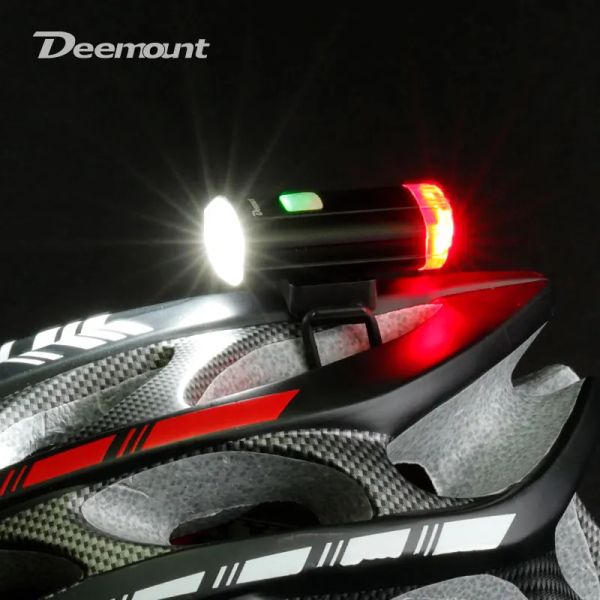 Casques DÉSEMOUNT LIGHT ARRIÈRE LIGHT 2 IN 1 ÉCLAINEMENT DE CYCLIN