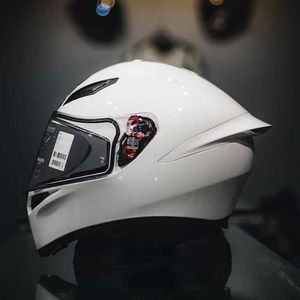 Casques Moto AGV Moto Design confort Agv K1 K3sv double lentille Moto quatre saisons banlieue couverture complète casque de sécurité 8YH9