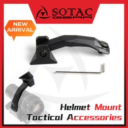 Helmen SOTAC Gear Tactical PVS14 NVG HELMET MOUNT J ARM Mount Conversion Adapter Wapen Outdoor Montage Basis Jacht accessoires