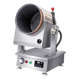 Nuttige Restaurant Gas Kookmachine Multifunctionele Keuken Robot Automatische Drum Gas Wok Fornuis Fornuis Keukenapparatuur291C