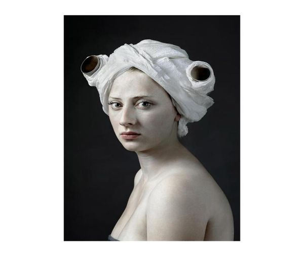 Hendrik Kerstens pographies sa fille Roll Paper Affiche peinture imprimé décoration intérieure encadrée ou sans cadre matériau popaper3772350