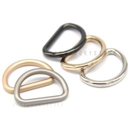 Hengc 35 mm 40 mm D dee Round Gold Metal Ring Buckles For Cuir Celt Shoes Sacs Garment Big Decorative DIY Crafts Wholesale