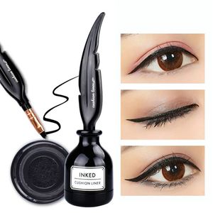 HENGFANG Plume Encrée Doublure De Coussin Longue Durée Étanche Noir Liquide Eyeliner 2.5 ml Qualité Professionnel Maquillage Des Yeux