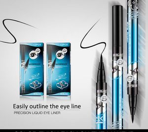 Hengfei Noir Liquide Eyeliner Stylo Longue durée 24 Heures Étanche Eye Liner Crayon Maquillage Des Yeux Cosmétique Outils 240pcs / lot DHL