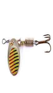 Hengjia 200pcslot spinner cuillère de pêche à la pêche en métal Bait Crankbait Fat artificiel avec hook trible 57cm 32G8927406