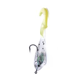 Hengjia 5 stks / partij 6 cm 5G Soft Lokken SwimbaF Siliconen Levensechte Vissen Lokken Isca Kunstmatige Aas Pesca Crap Pesca Tackle