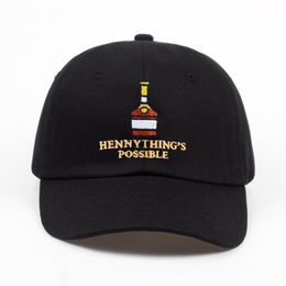 HENNY WINE BULP-BEHOUDERY Dad Hoed Men Dames Honkbal Cap Verstelbare Hip-Hop Snapback