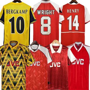 HENRYVintage Classic Retro Soccer Jerseys REYES HIGHBURY 02 03 05 06 PIRES 92 93 94 95 96 98 99 BERGKAMP ADAMS Persie Gallas V. PERSIE 88 89 90 CHEMISE DE FOOTBALL