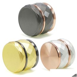 Herb Grinder 60 mm en alliage de zinc fumée accessoires de fumer ménage