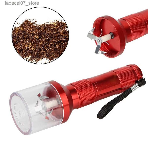 Herbe Hopper Hopper en métal Tobacco Grinder Grinder Grinder Torche en forme d'épice Grinder Q240408