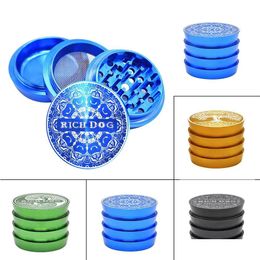 Herb Grinder Smok Shop 4 couches 50 mm Couleurs de forme de servie