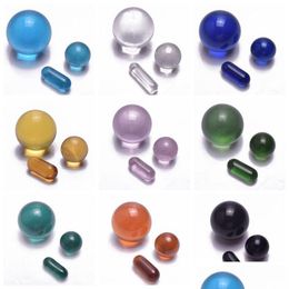 Herb Grinder Ensemble d'accessoires pour fumeurs comprenant des perles et des perles Suitfor Terp Slurper Quartz Banger Nails Drop Delivery Home G Dhnwo