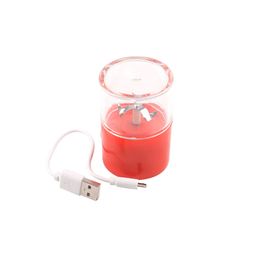 Molinillo de hierbas Accesorios para fumar Molinillos electrónicos con carga USB 2 capas 50 * 70 mm Piezas de cigarrillos de tabaco a base de hierbas con paquete de exhibición