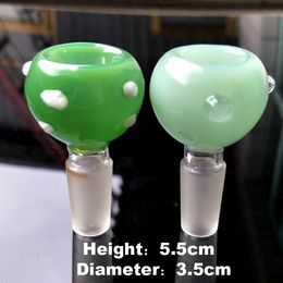 Herb Slide DAB-stukken Glazen kommen 14mm 18mm Dry Herb Kom Tabak Kommen Ash Catcher voor Glass Bongs Water Pipes DAB RIGHT XVT0155