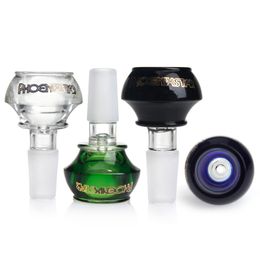 Bol en verre à glissière aux herbes 14mm 18mm bols mâles Herbe sèche Tabac en verre Bongs d'eau Dab Rigs Accessoires pour fumer Usine en gros