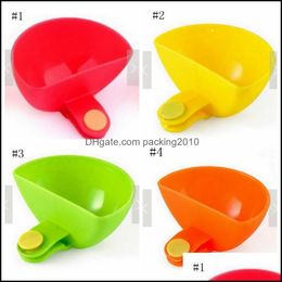 Herb Spice Tools Kitchen Kitchen Keuken Dineren Bar Home Garden LL Dip Clips Kleine gerechten Clip Bowl voor tomatensauc dya