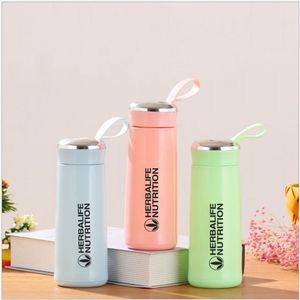 Herbalife Nutrition Milk Shake Protein Creative Bouteille d'eau 400ml Plastique Verre Double Isolation Shake Bouteille Diverses Couleurs 201204