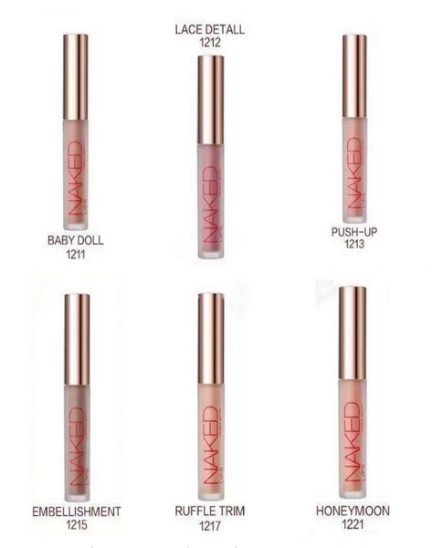 Heres b2uty líquido lápiz labial mate desnudo labios desnudos largos y duraderos 6 maquillaje de diferentes colores mate liplosos4051035