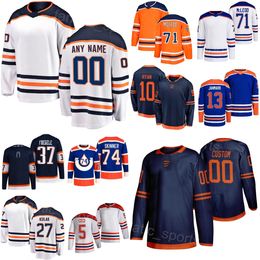 Heritage Classi Hockey 13 Mattias Janmark Jerseys 74 Stuart Skinner 71 Ryan McLeod 27 Brett Kulak 10 Derek Ryan 5 Cody Ceci 37 Warren Foegele Reverse Retro Custom Name