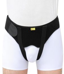 Ceinture de hernie pour soutien de hernie inguinale ou sportive, sangle de récupération pour soulager la douleur avec 2 coussinets de compression amovibles CX200812020166