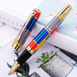 Hero 767 Rollerball met gouden rand Modieuze gekleurde inktpen met gladde vulling Ideaal voor cadeau voor afgestudeerden Zakelijk kantoor 201202245838