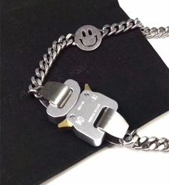 Hero Chain ALYX Studio Metal Chain Collier Bracelet Bracelet Men Femmes Hip Hop Extérieur accessoires de rue 2881532