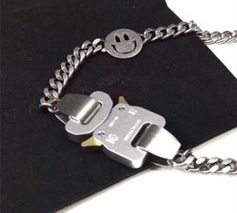 Hero Chain ALYX Studio Metal Chain Collier Bracelet Bracelet Men Femmes Hip Hop Extérieur accessoires de rue8973108