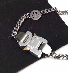 Hero -keten Alyx Studio metalen ketting ketting Bracelet Belts Men Women Hip Hop Outdoor Street Accessories4302201