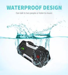 Herobiker Motorfiets Intercom Waterdichte Bluetooth -helmhelmhelelluidspreker Moto -headset Wireless Intercompunicador 1200M17148969