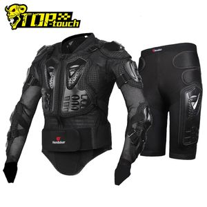 HEROBIKER veste de moto hommes armure complète moto motocross course moto armure équitation moto protection taille S-5XL 240227