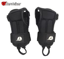 HEROBIKER Polso Guardia Brace Sport Equipaggiamento protettivo Protezioni per le mani Guanti Parabraccio per Snowboard Sci Pattinaggio Skateboard MTB T1915981747