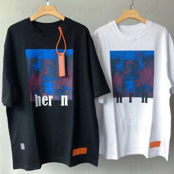 Heron Same Men Camisetas Mujer Hombre Multicolor Verano Algodón Imagen clásica Imprimir Camiseta de manga corta Camiseta de moda Mens Herons Camiseta Ropa Tamaño grande S-XXXL XXL 815