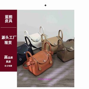 Herrmms Lindiss Designer Tote Tassen te koop Mini Bag Dokter Echte lederen dames kussen enkele schouder Crossbody Handtas met origineel logo