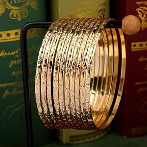 Herseygold – bracelets en métal mince plaqué or, manchette en couches de fleurs sculptées, bijoux de luxe pour mariée, cadeau ethnique pour la fête des mères, 231221