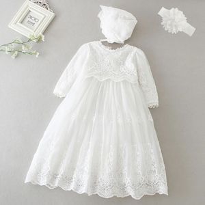 Hetiso bébé filles robe à manches longues enfants premier anniversaire robe de bal robes pour bébés pour baptême demoiselle d'honneur fête 3-24 mois 240226