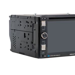 HEVXM HE - 6610 Lecteur DVD de voiture stéréo à écran tactile haute définition de 6,2 pouces