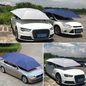 Hewolf automatique auvent tente bâche de voiture extérieur étanche plié Portable voiture auvent couverture Anti-UV soleil abri toit tente nouveau