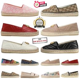 Diseñadores de otoño de primavera Mujeres casuales EMPRADRILLES LUMURY LUXURES Ladies Playa Flat Media zapatilla Moda Mujer Mocas Capas de pescadores Capas de pescado Zapatos 35-40